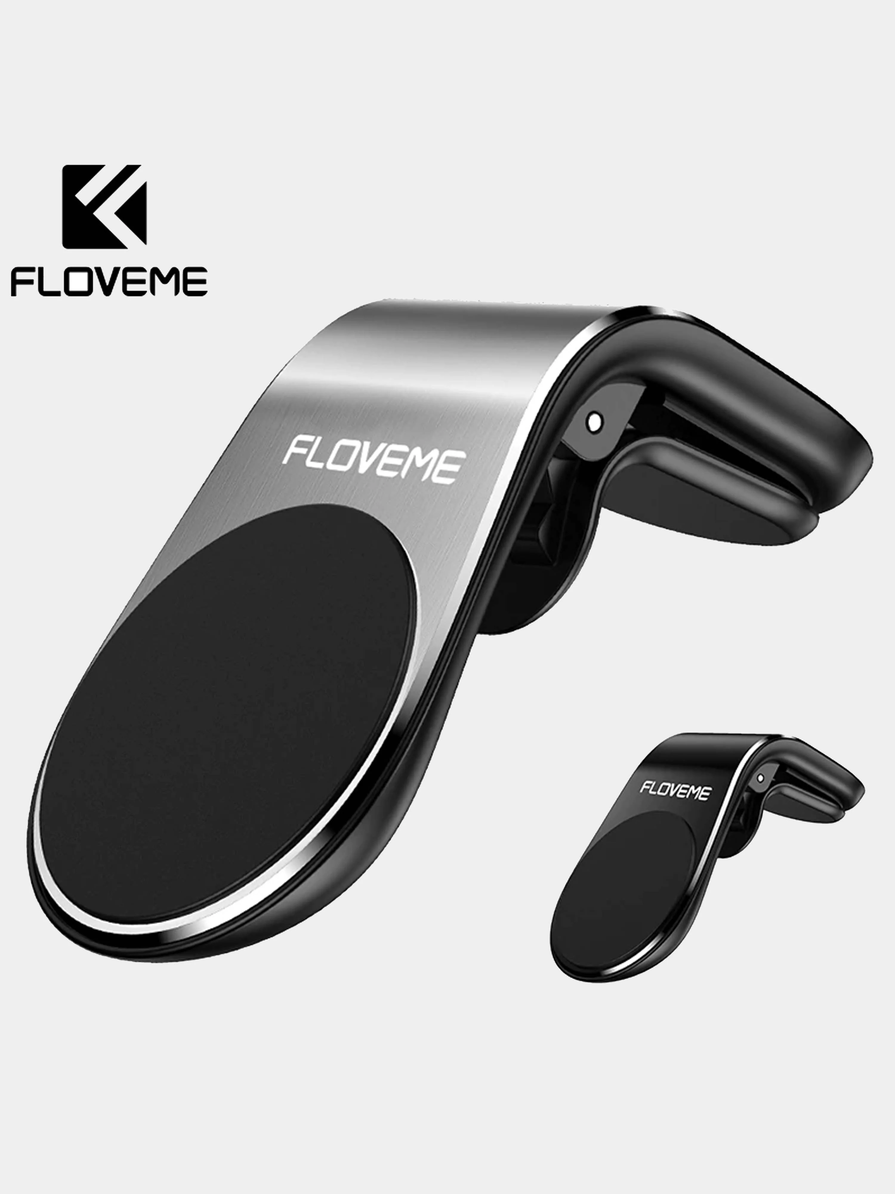 Магнитный держатель для телефона L образный Floveme