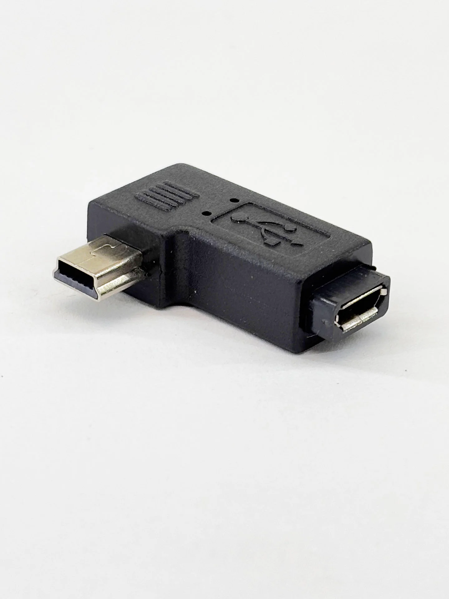 Переходник с Mini USB на MicroUSB, с MicroUSB на Mini USB, угловой, 4 вида