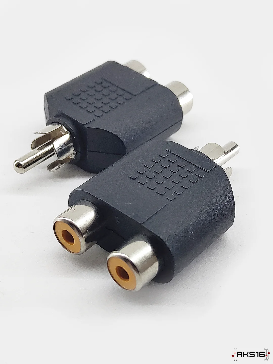 Переходник 1RCA на 2RCA
