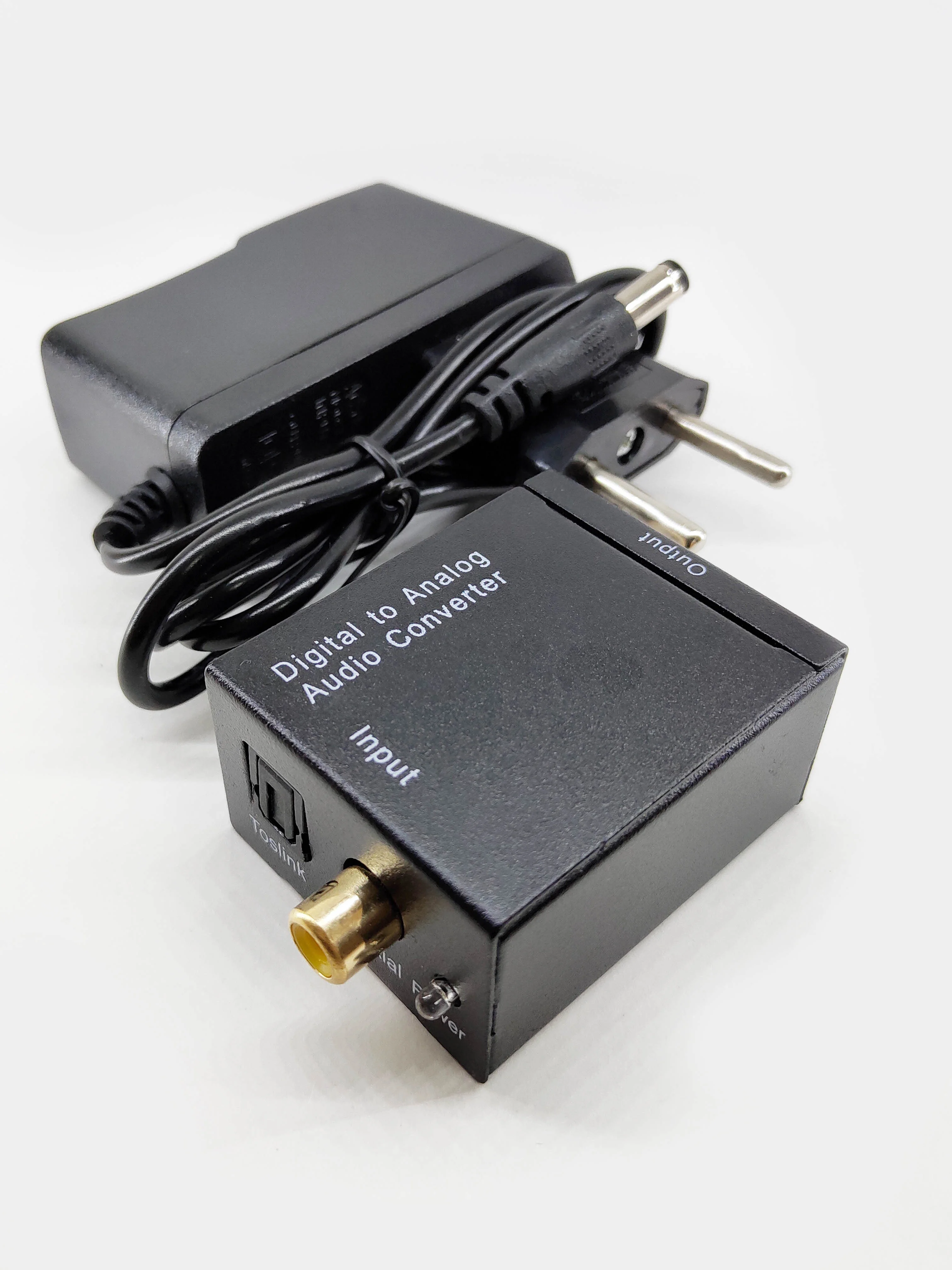 Аудио конвертер цифрового звука optical toslink в аналоговый RCA