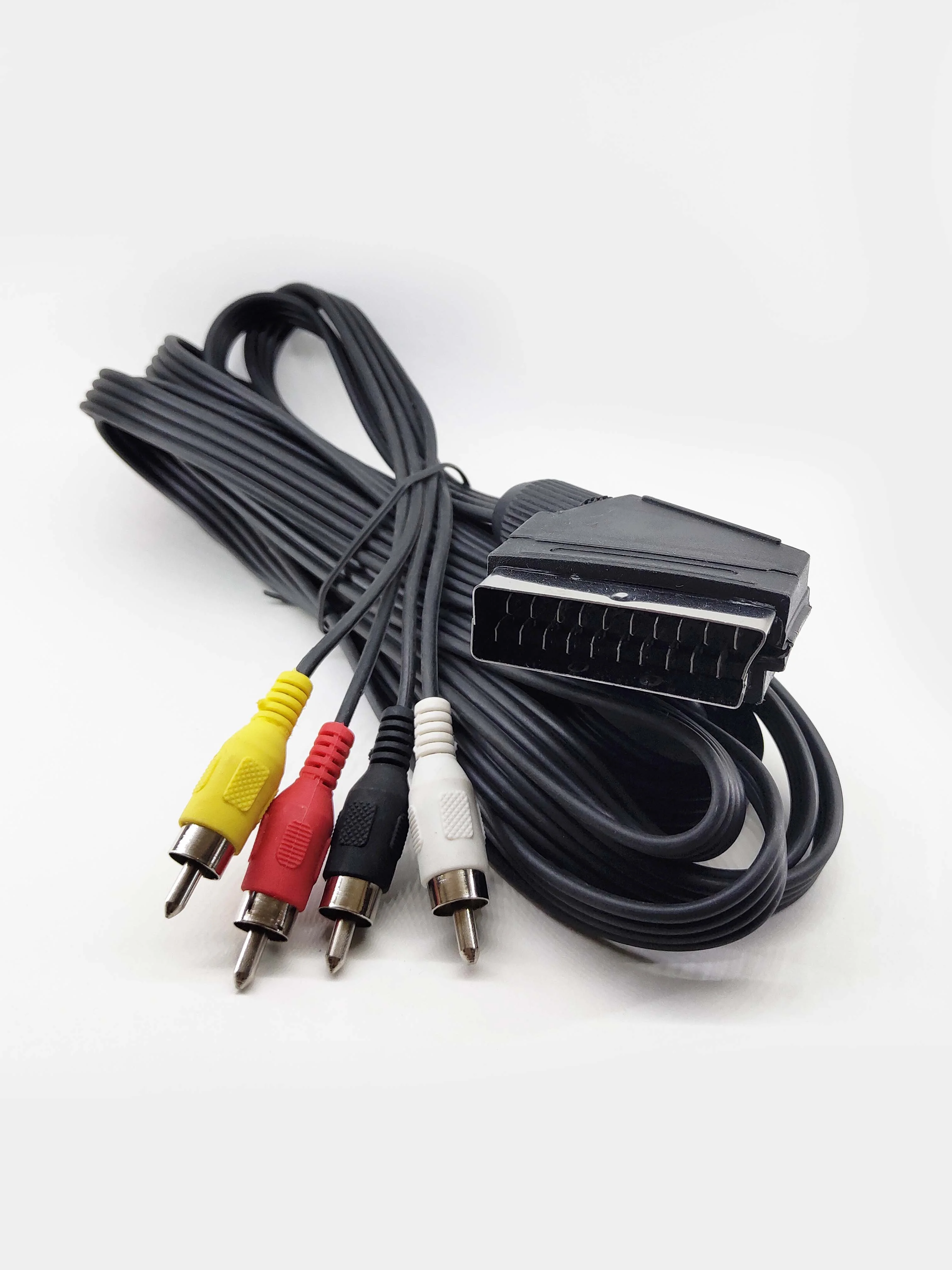 Аудио видео кабель SCART - 4RCA / 2RCA